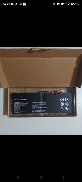 Bateria Exmate AP16M5J do Acer Aspire 1 A114-31-C4HH A114-31-C0GD A114