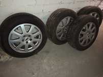 4 felgi aluminiowe Ford 16 cali + opony letnie Michelin