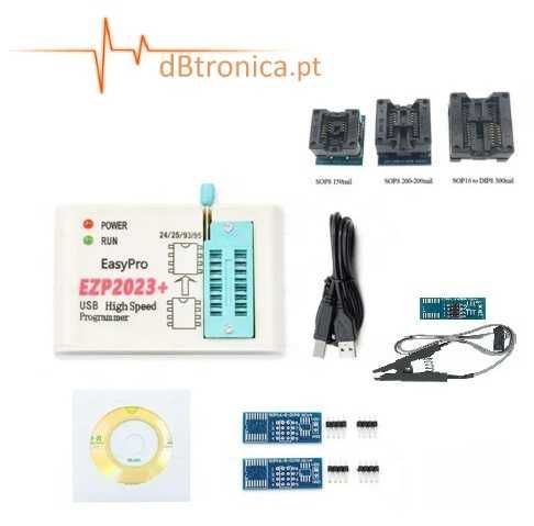 Programador de Eproms, Flash e Bios, EZP2023+