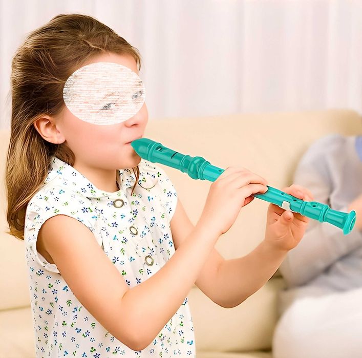 Flet prosty 8-dołkowy dziecięcy, niemiecki.