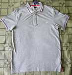 Футболка Cotton&Silk мужская, чоловіча, L, поло серая