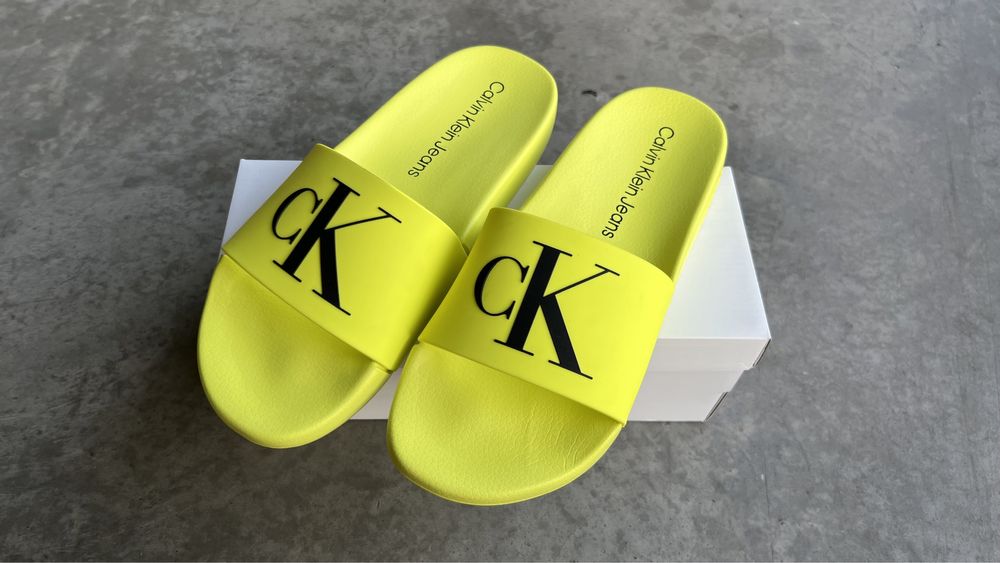 Сланци Calvin Klein Jeans Amand Slides шльопанці