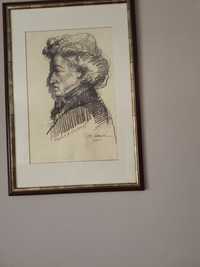 Obraz młody F. Chopin