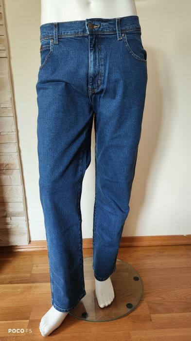 Wrangler Texas Straight Best Rocks męskie jeansy rozm 36/32 jak 35/32