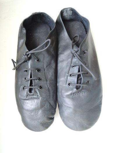 фирменные кожаные танцевальные туфли чешки р.30-31 (20 см)