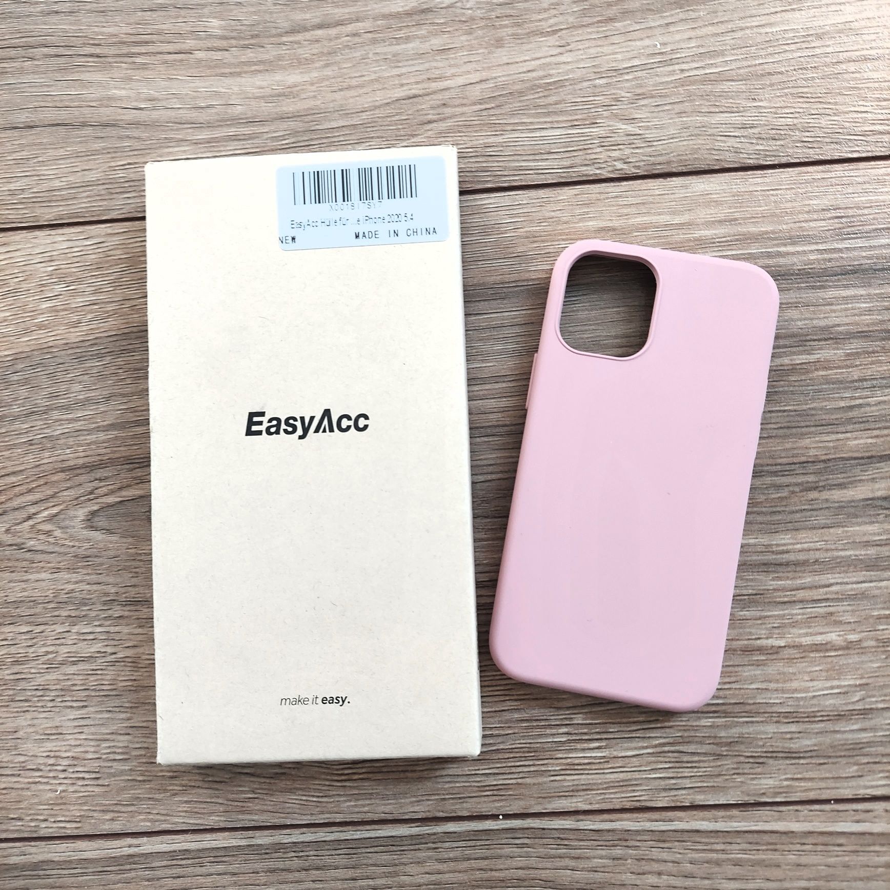 Nowy case Easy ACC różowy na Iphon