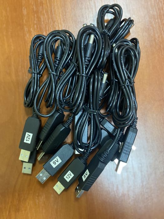 Кабель/ перехідник dc. 3.5 to usb 9v, 12v
