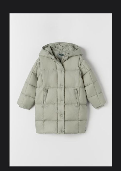 Куртка пуховик Zara 116 см зимовий 6 років дитячий