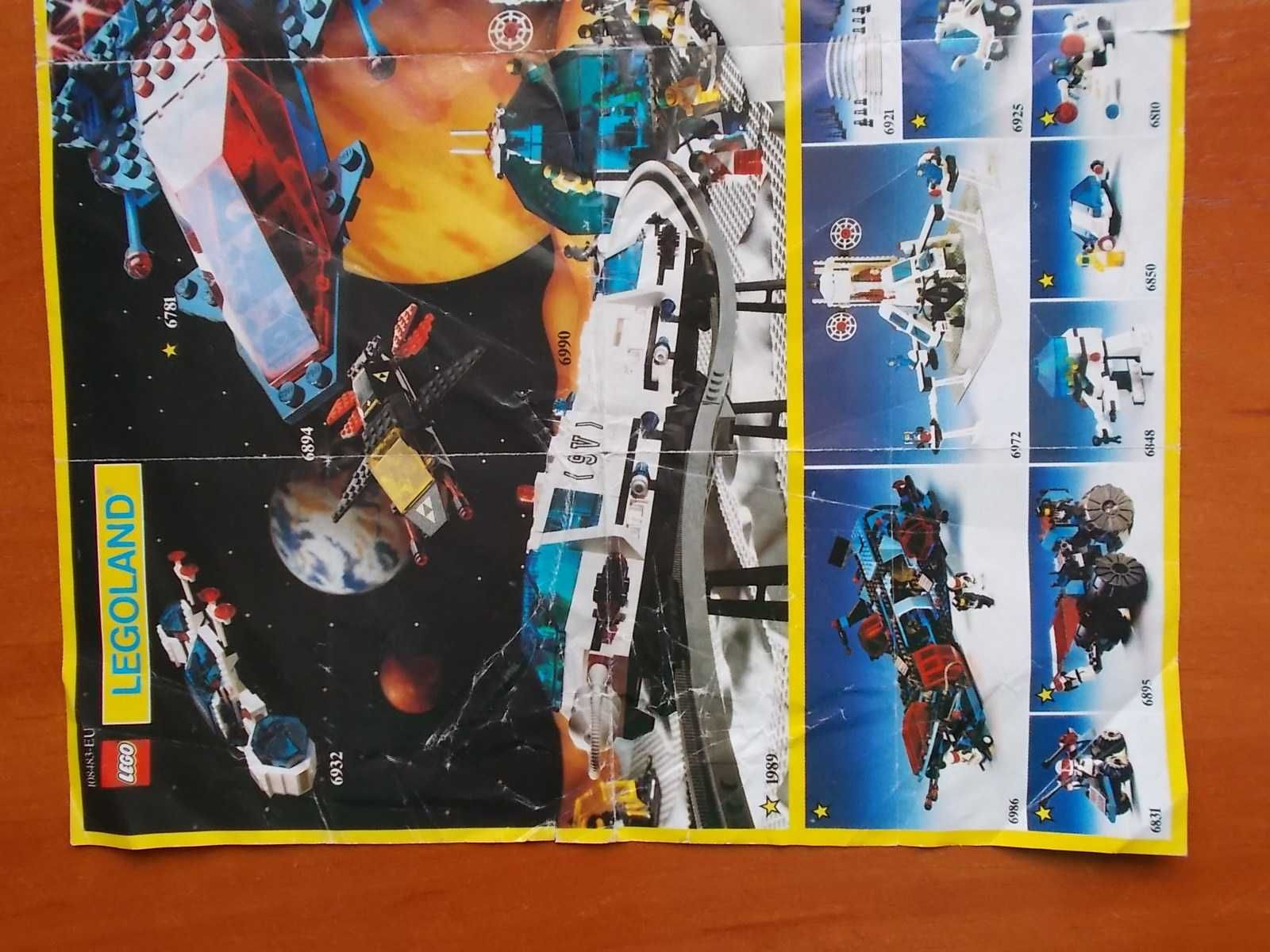 LEGO katalog 1989 mały Space europejski używany