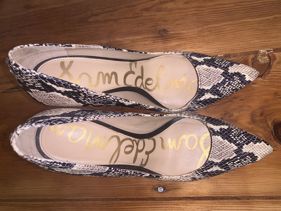Sapatos Sam Edelman pele cobra