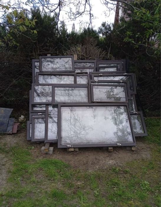 Oddam okna drewniane z demontażu