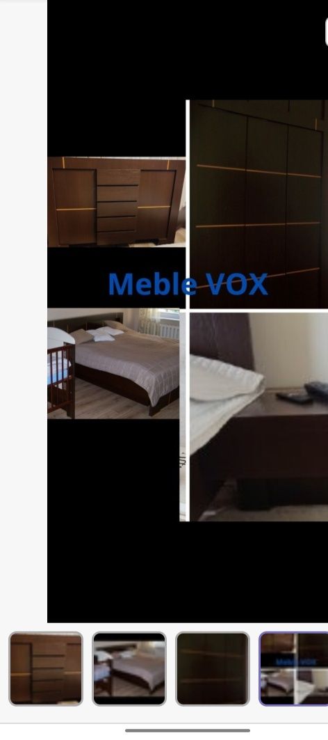 Meble Vox Sypialnia