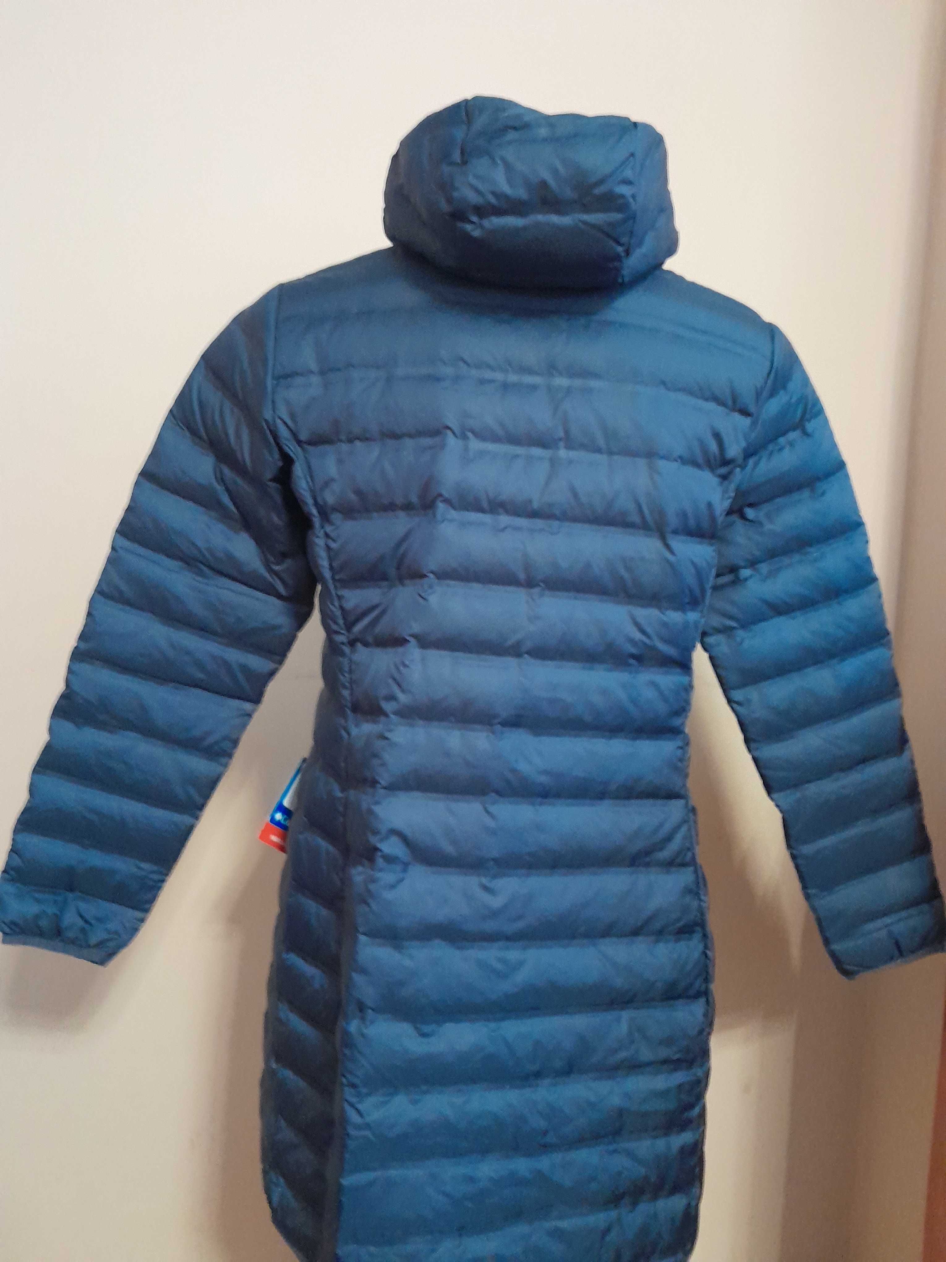 Kurtka damska puchowa Columbia Lake 22 Down Long Hooded  Nowa rozm.XL