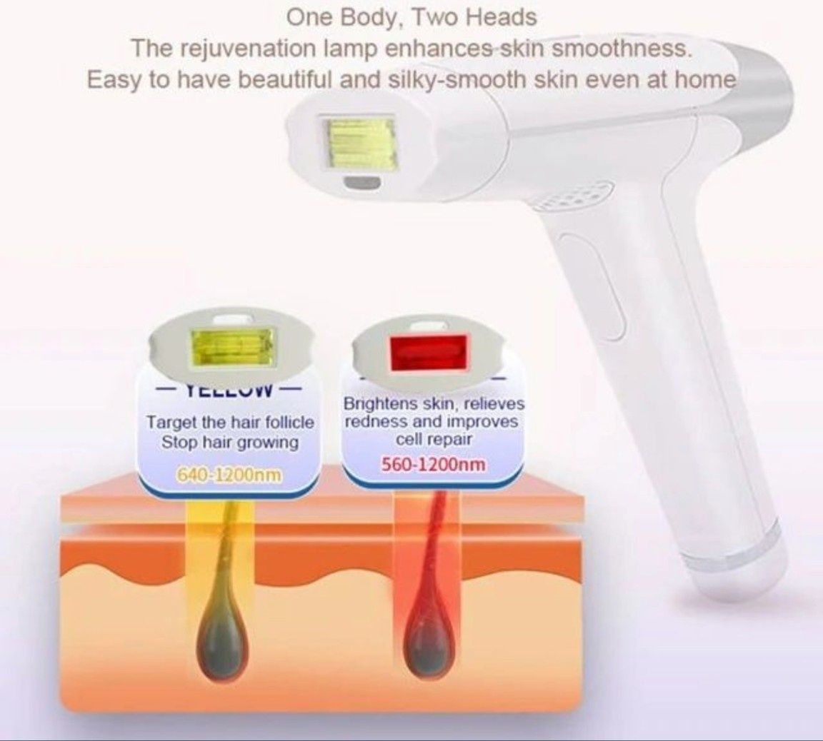 Lescolton 2wl laser ipl Depilator laserowy
