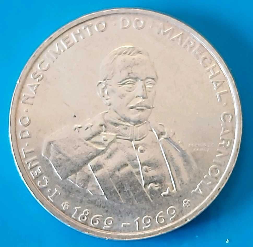50$00 de 1969,  Centenário do nascimento de Marechal Carmona