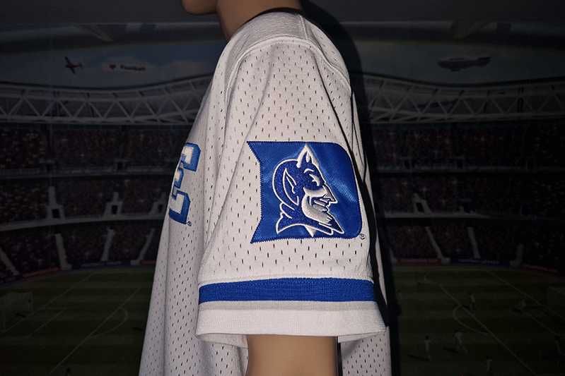Duke University North Carolina N.C.A.A. Mitchell&Ness jersey size L/XL