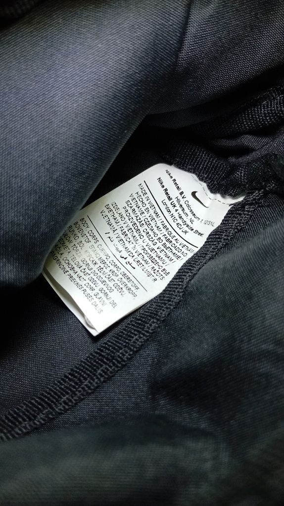 bolsa nike preta