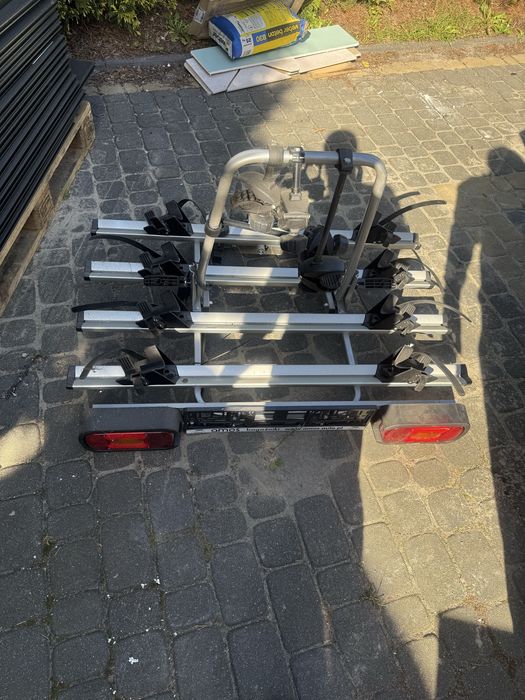 Bagażnik rowerowy na hak 4 miejsca na rowery