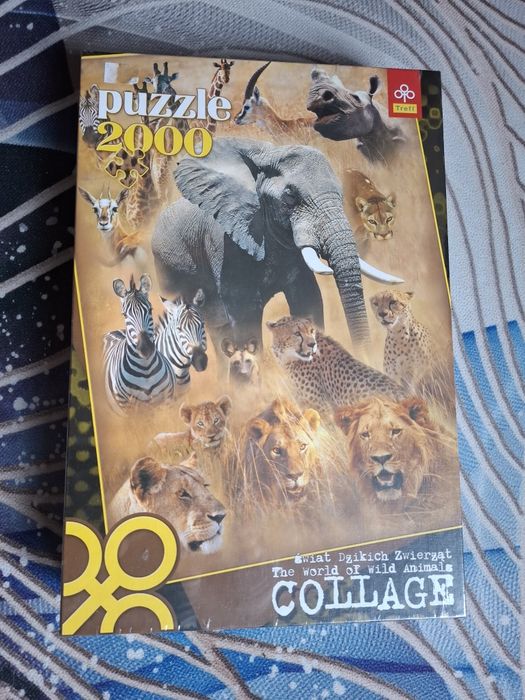 Puzzle 2000 Trefl Nowe.