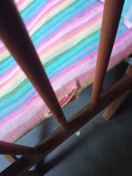 2 szt krzesło reżyserskie składane z podłokietnikami kamping