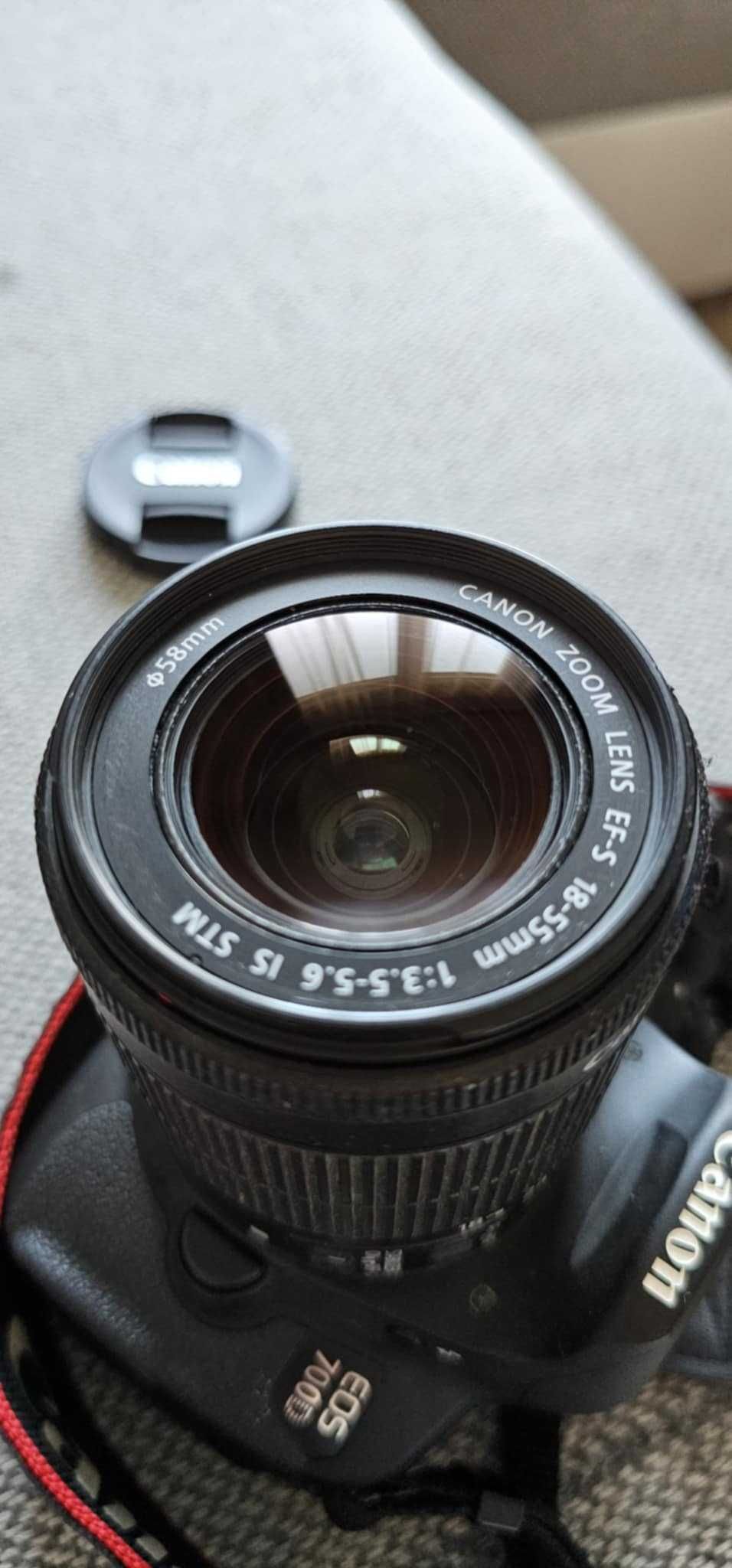 Aparat lustrzanka Canon EOS 700d