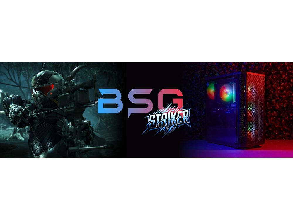 Komputer stacjonarny BSG Striker V9 Ryzen5 16GB DDR4 1TB SSD Win11Pro