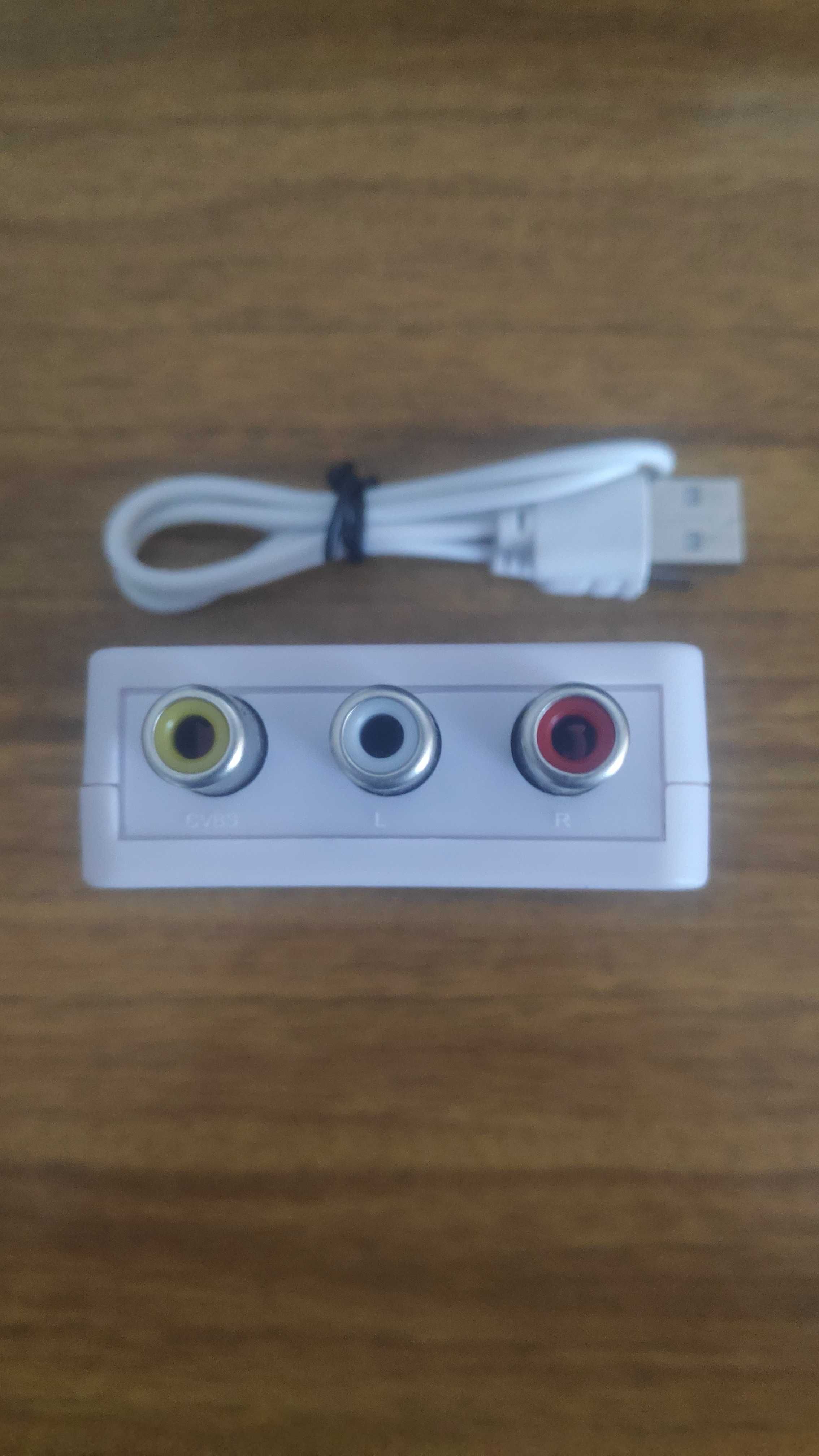 Конвертер,перетворювач,перехідник з 3RCA тюльпан на VGA