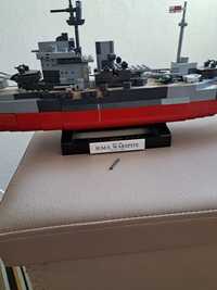 Zestaw Cobi okręt pancerny HMS Warspite