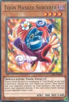 Karta Yugioh Toon Masked Sorcerer