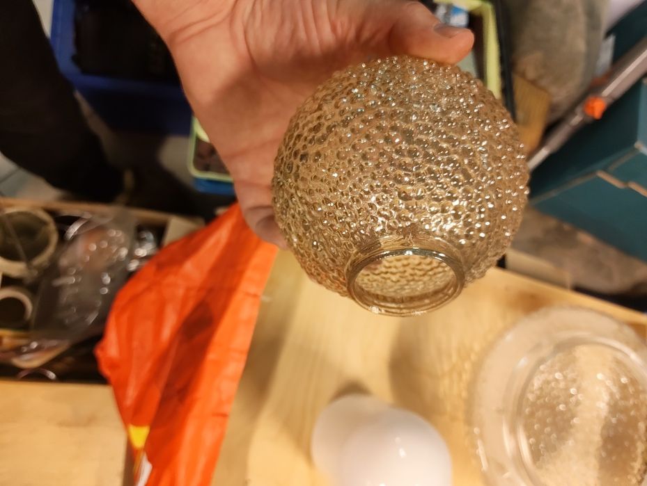 Klosze do lamp vintage.