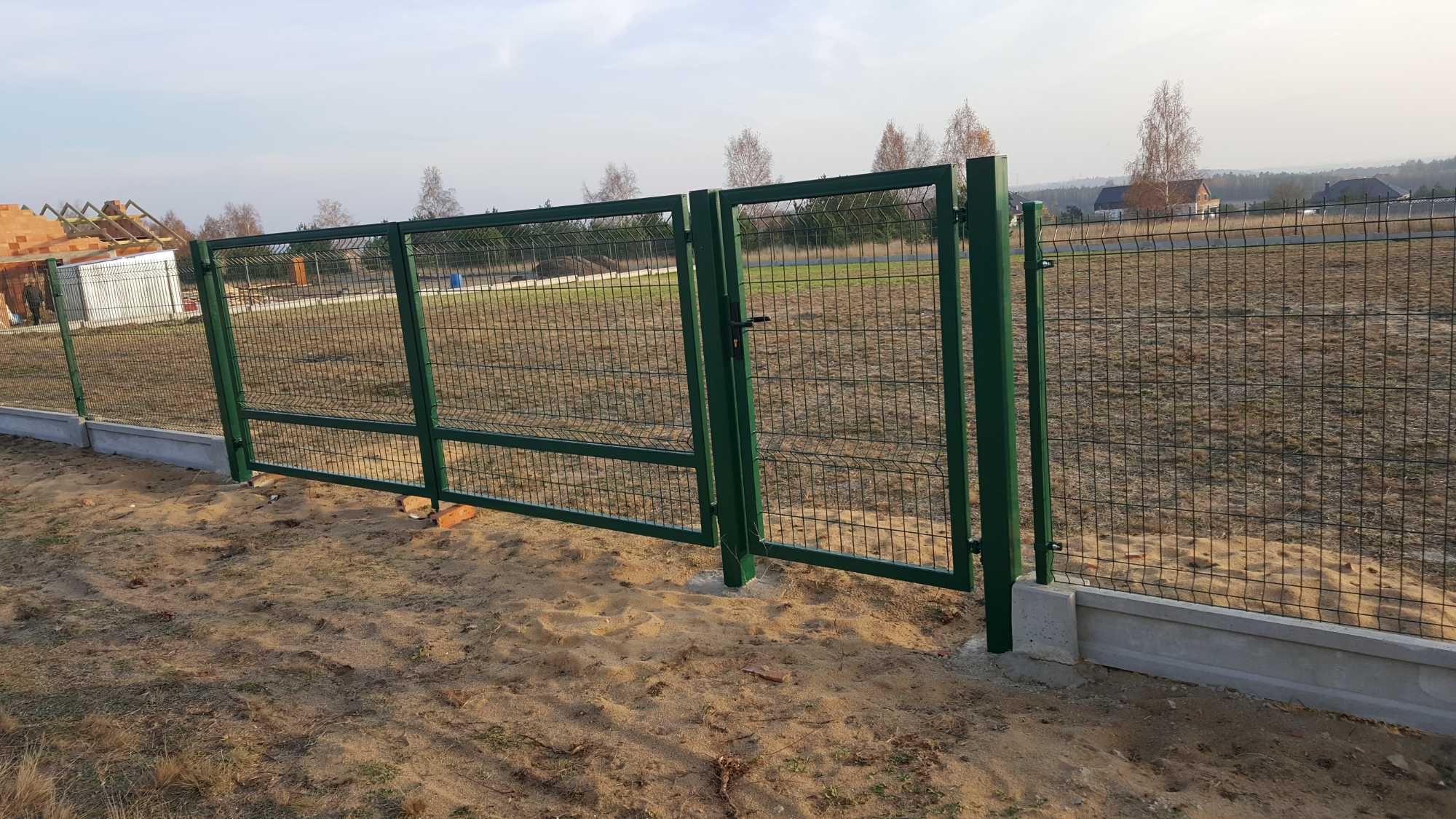 Siatka ogrodzeniowa I GRUBA SIATKA ocynk+pcv 1.5m - 14 zł Promocja