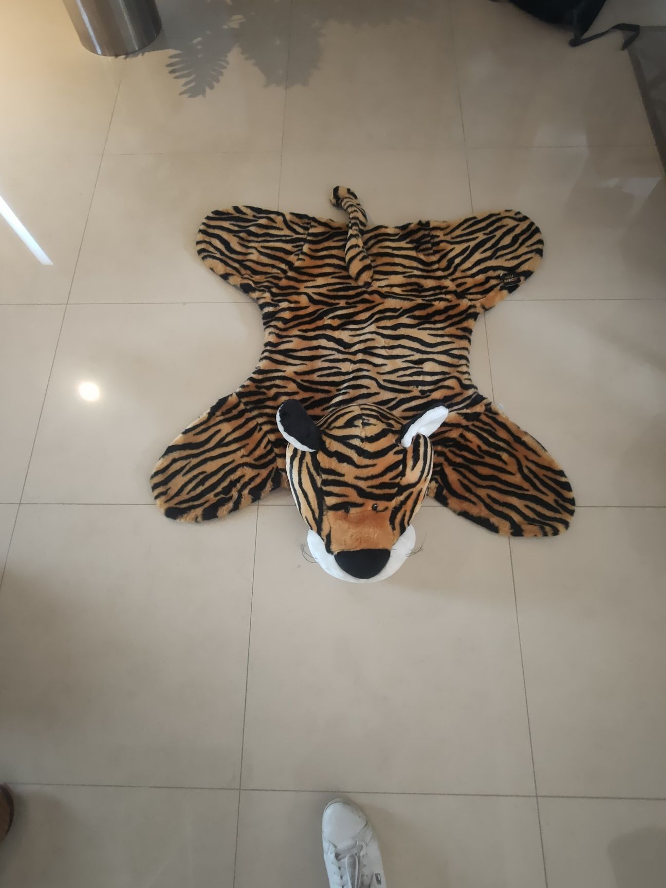 Tapete Criança NICI cabeça de tigre, como novo!