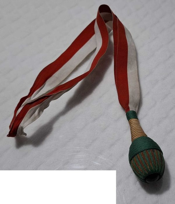 Temblak, ozdobny, honorowy, górniczy do szpady, szabli, kordzika itp.