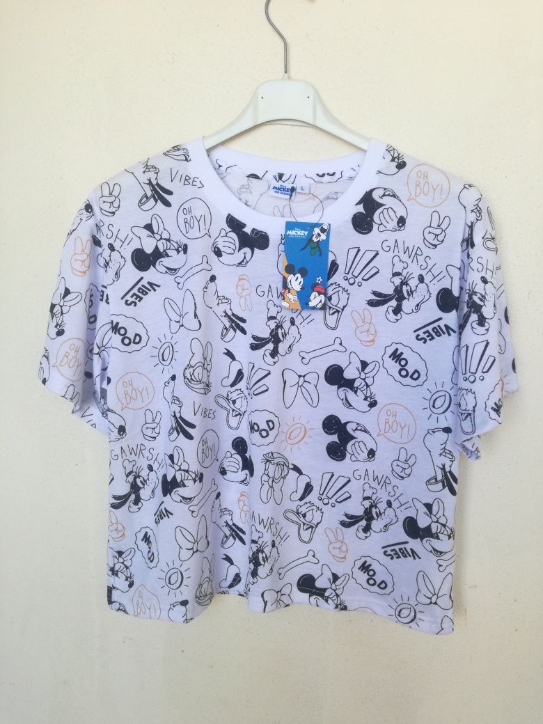 Blusa Mickey e Minnie Mouse L