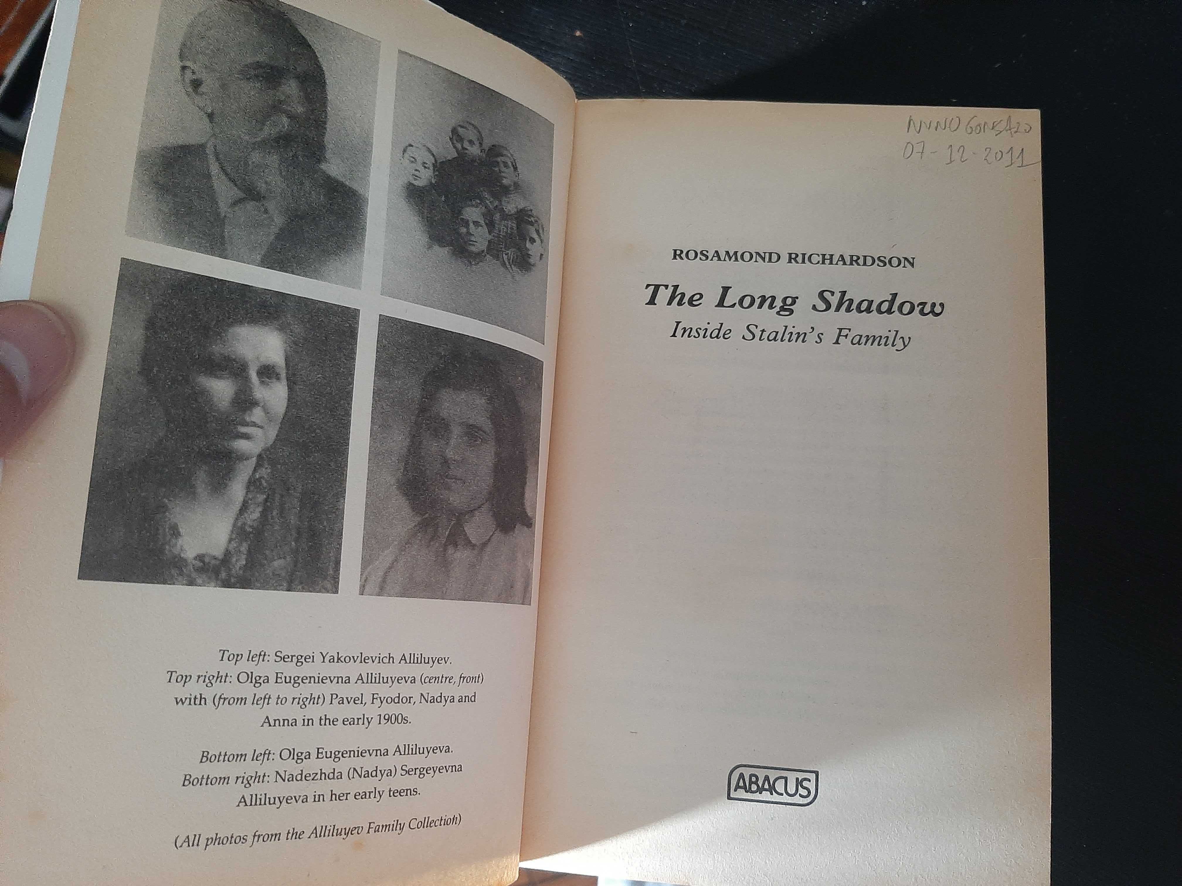 Rosamond Richardson – The Long Shadow: Inside Stalin's Family