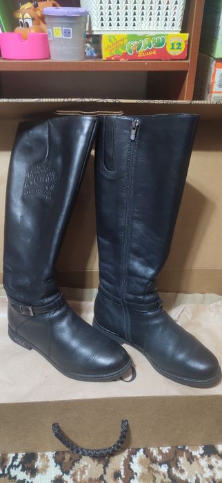 Зимові жіночі високі сапоги,37