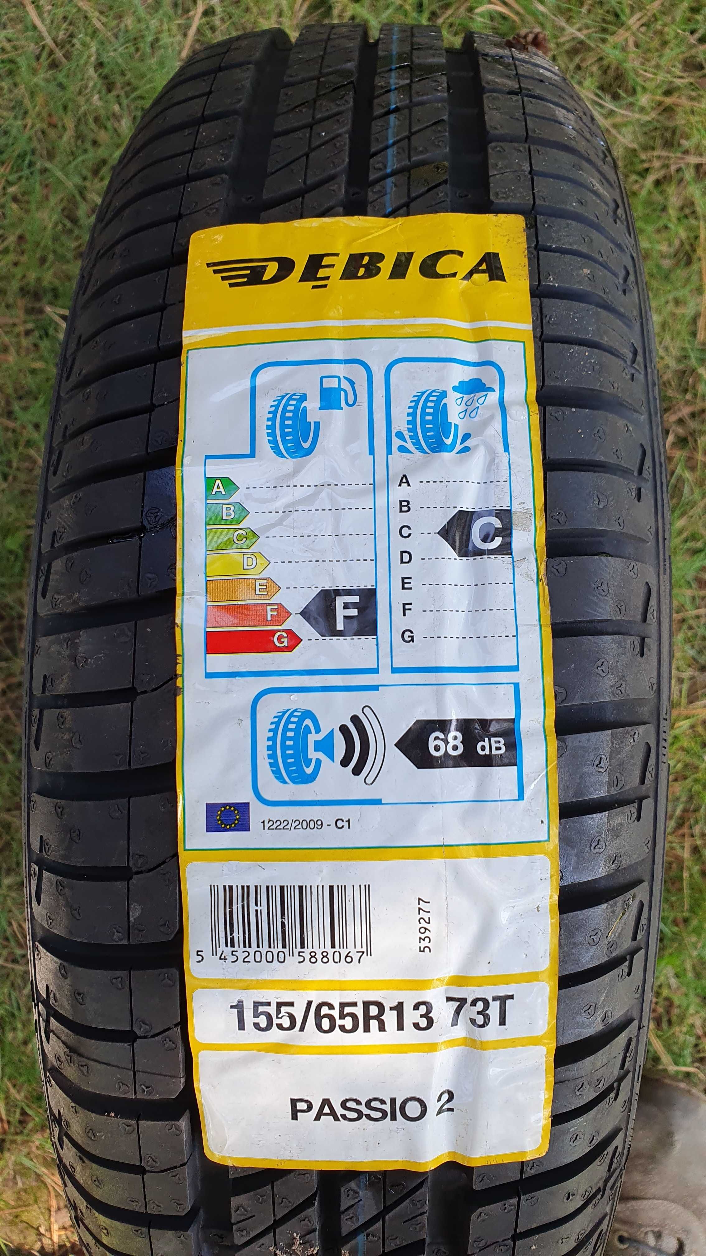 Alufelgi O.Z. Route 5Jx13H2E25 4x100 R13 z Dębica Passio 2 155/65R13