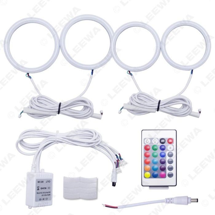Ангельські очі RGB БМВ Led ВАЗ 03 06 BMW E 30 32 34 46 36 39 38 53 Е