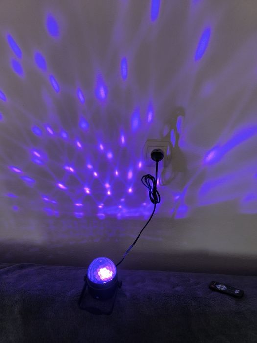 Oświetlenie LED fiolet