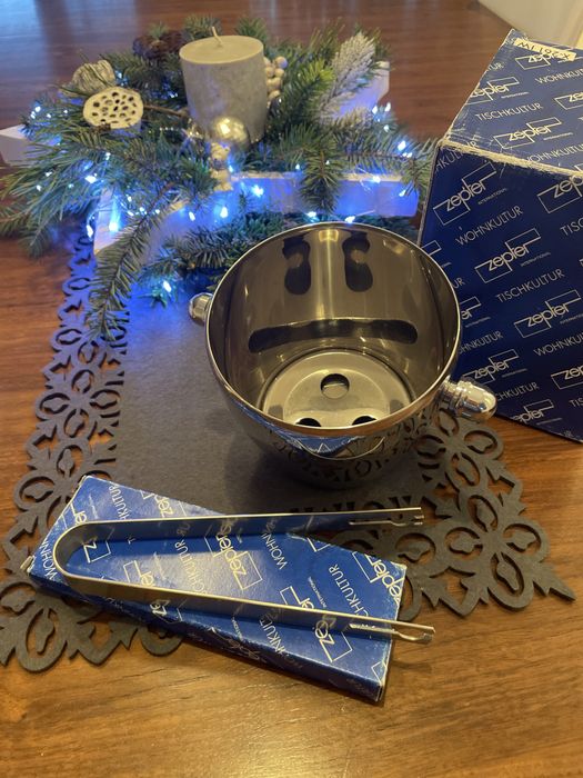 Zepter- Wiaderko i szczypce do lodu