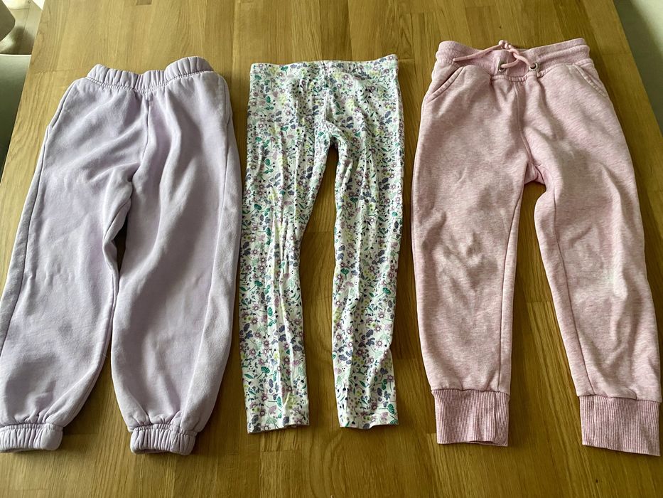 Paka ubran 18 sztuk  5 lat -6 lat dziewczynka Zara, H&M,kurtki,spodnie