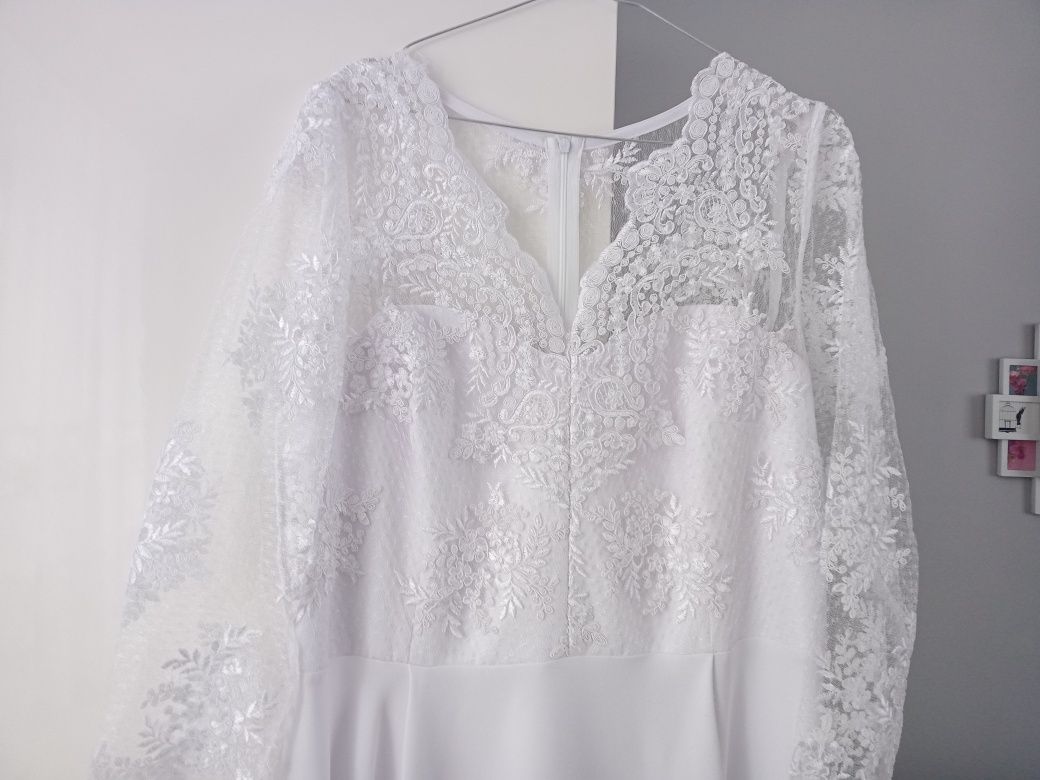 Sukienka biała ślubna