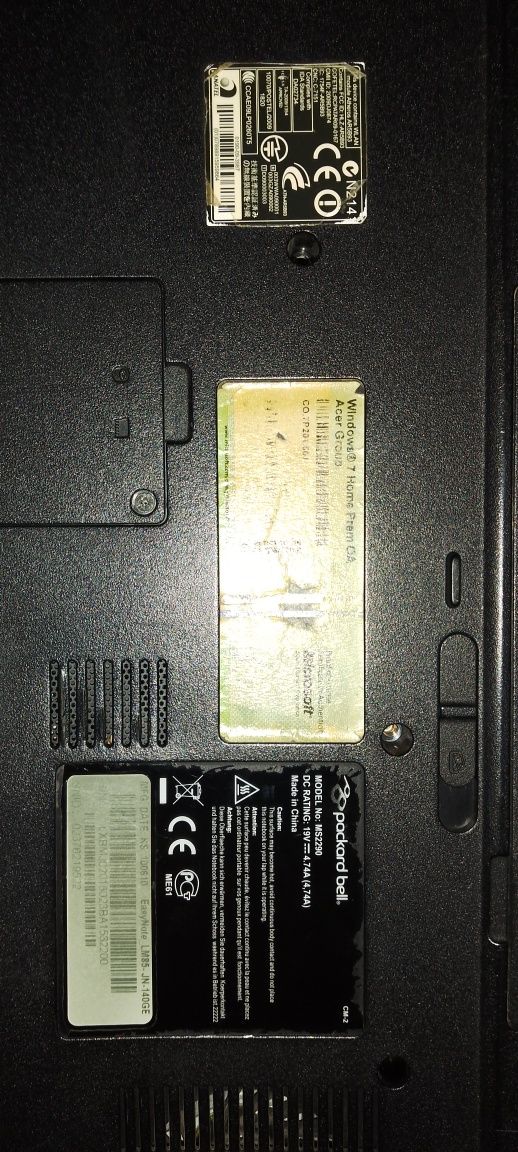 Laptop Packard Bell MS-2290
