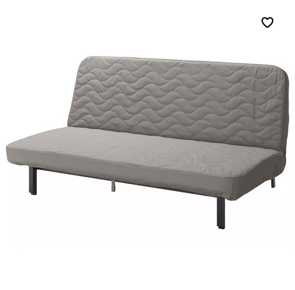 IKEA NYHAMN rozkładana sofa + pojemnik- beż.