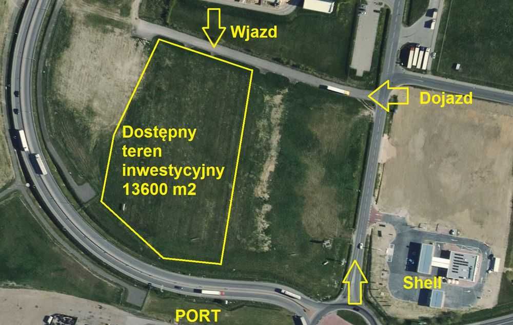 Wynajmę teren inwestycyjny zjazd z autostrady A1 - Węzeł Radomsko