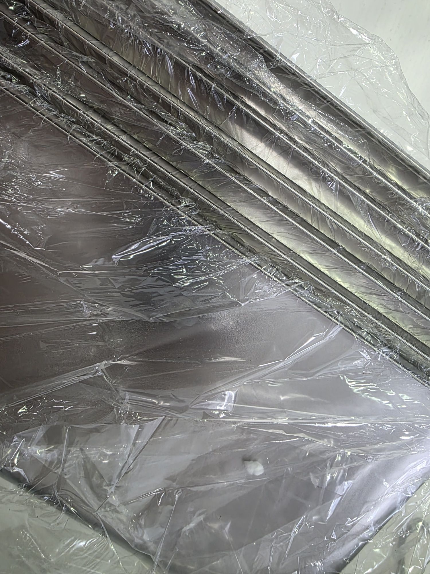 Conjunto de 7 recipientes Inox com Tampa