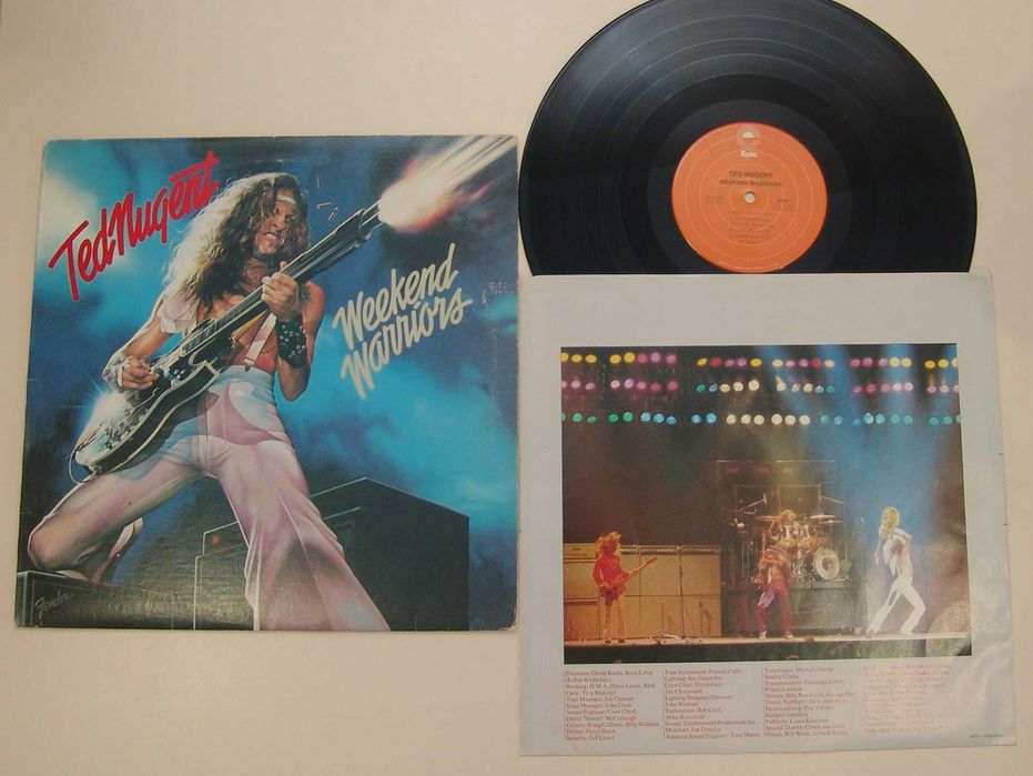 Пластинка Ted Nugent 1977, 1978. USA. Первые издания.