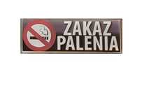 Naklejka uwaga dziecko w samochodzie zakaz palenia tabliczka
