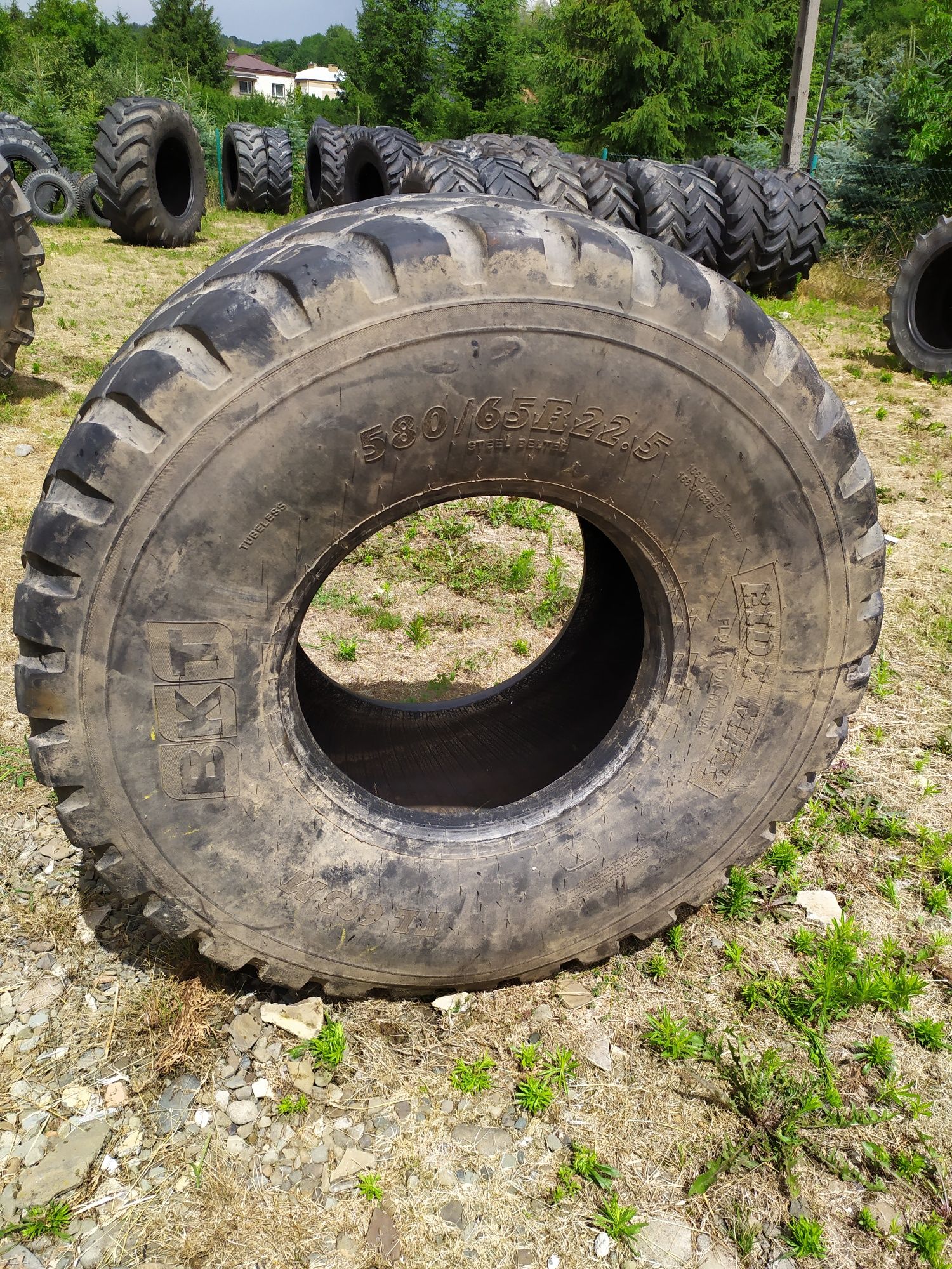 Opona 580/65R22.5 BKT Ride Max Bez Łat