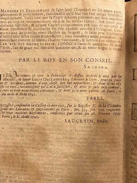 Dicionário Raro – Petit Dictionnaire François et Latin [Século XVIII]